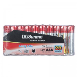 High Quality Alkaline Dry Battery with Ce Approved for Toy 12PCS in Carton Box (LR03-AAA Size)