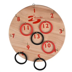 SSO005  Ring Toss Games for Adults & Kids – Wall Games for Indoor & Outdoor Family Fun – Dorm, Garage, BBQ, Beach, Party, Camping & Yard Games for All Ages
