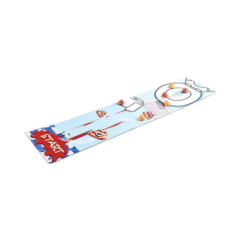SSC012 Fun Mini Tabletop Curling Poop Game Set