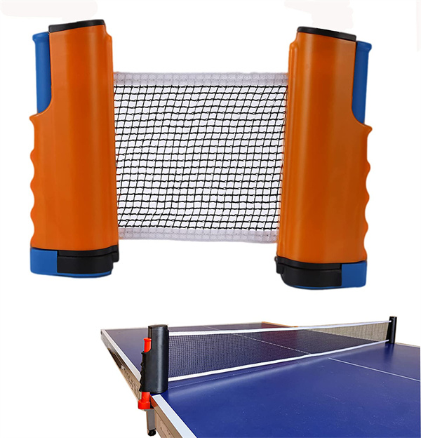 SSO009   Ping Pong Paddle Set, Portable Table Tennis Set with Retractable Net, 2 Rackets, 6 Balls and Carry Bag for Children Adult Indoor/Outdoor Games