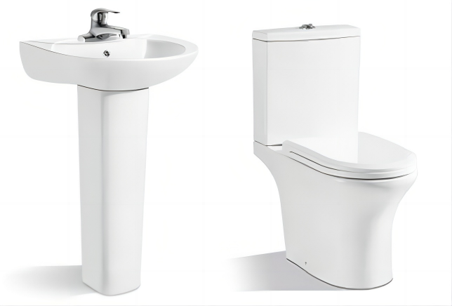 Are toilets ceramic or porcelain