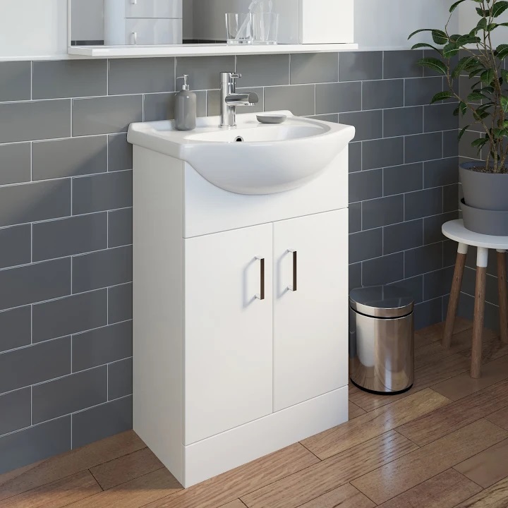 Lowest Price For Cabinet Basin Bathroom - Ceramic bathroom basin cabinet vanity – Sunrise