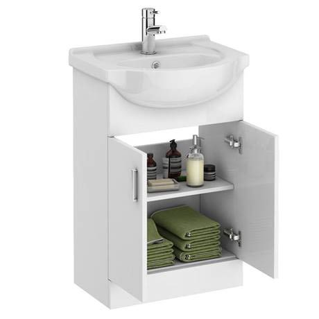 Ceramic bathroom basin cabinet vanity