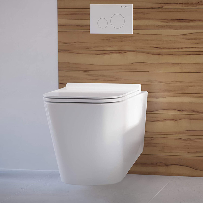 European tankless ceramic wall hung toilet