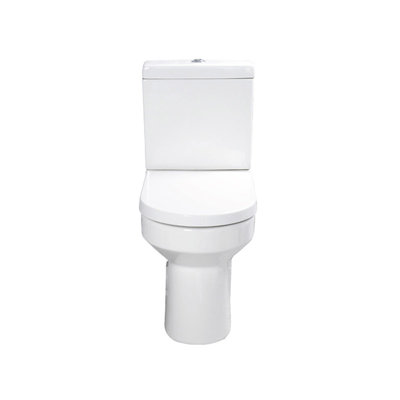 Close coupled ceramic bowl sanitary toilet