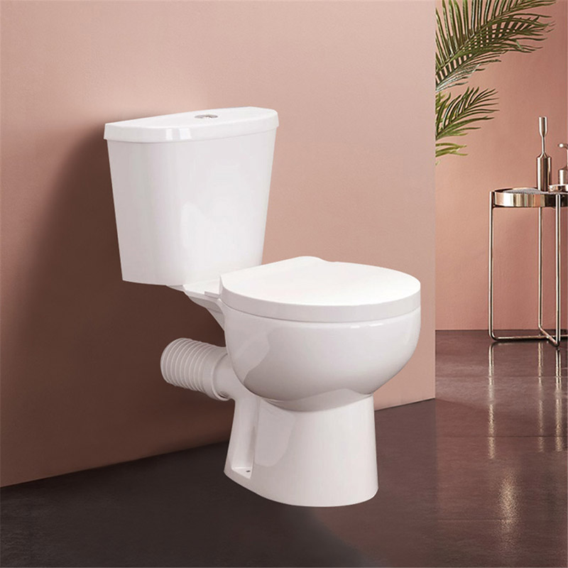 Short Lead Time For Two-Piece Toilet - Europe p trap ceramic sanitary toilet – Sunrise