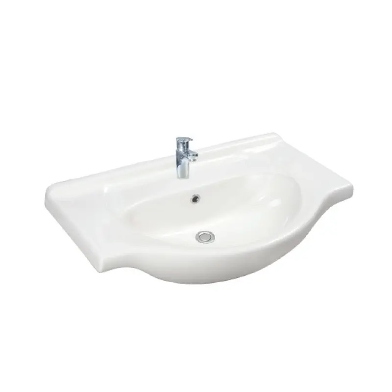Modern luxury china white ceramic wash hand vanity washbasin cabinet design bathroom sink wash basin