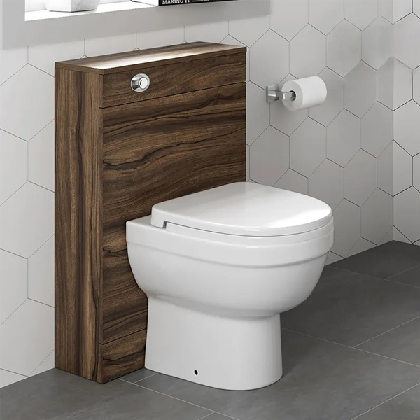 P trap wc bowl back to wall toilets for bathroom