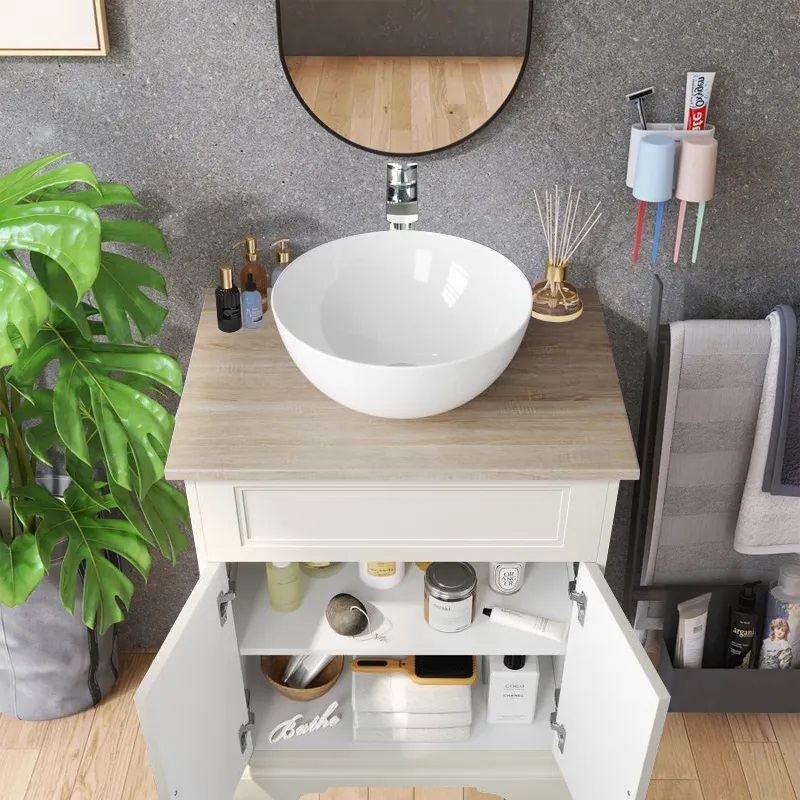 Fashion modern wash basin sink ceramic table top wash basin bolw ceramic oval counter top art basin bathroom vanity with sink