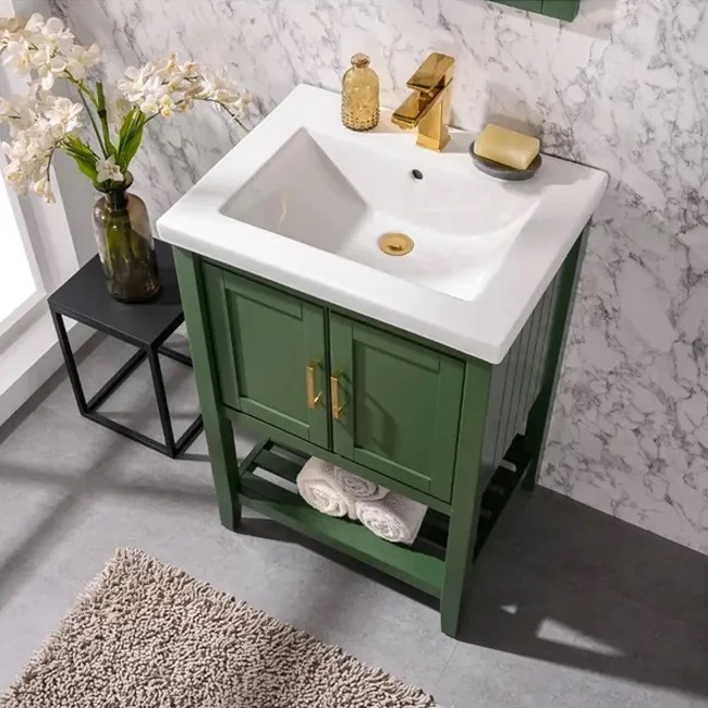 Cheap supply square basin luxury porcelain bathroom vessel sinks