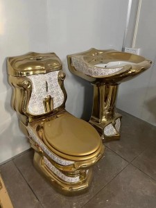 How much does a real gold toilet cost?