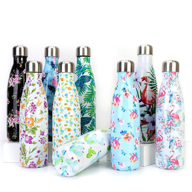 500ml cola bottle shaped double wall vacuum insulated flask swell bottle Featured Image