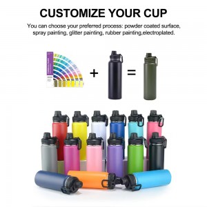 Portable 32oz 64oz Water Jug Insulated Stainless Steel Water Bottle Vacuum Flask Drink Thermos Sport GYM Water Bottle