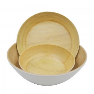 Wholesale frosted texture melamine bowl dinner set salad bowl soup bowl 100%BPA free