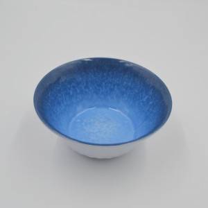 Wholesale pitted texture melamine plate and bowl dinner set