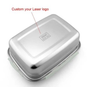 High Quality custom logo stainless steel lunch box
