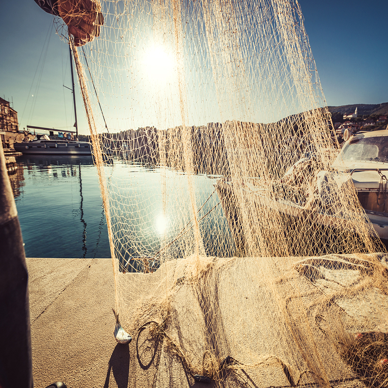 How many types of fishing nets are there?