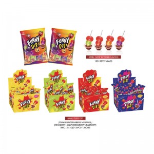 Hot Sales OEM Ice Cream Hard Candy with Mix Favor