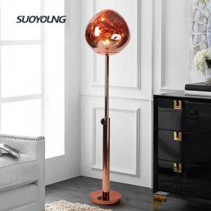 Lava Ball Floor Lamp Irregular sphere 1 Head Modern LED Adjustable Lamp for Dining Living Room Hotel Restaurant