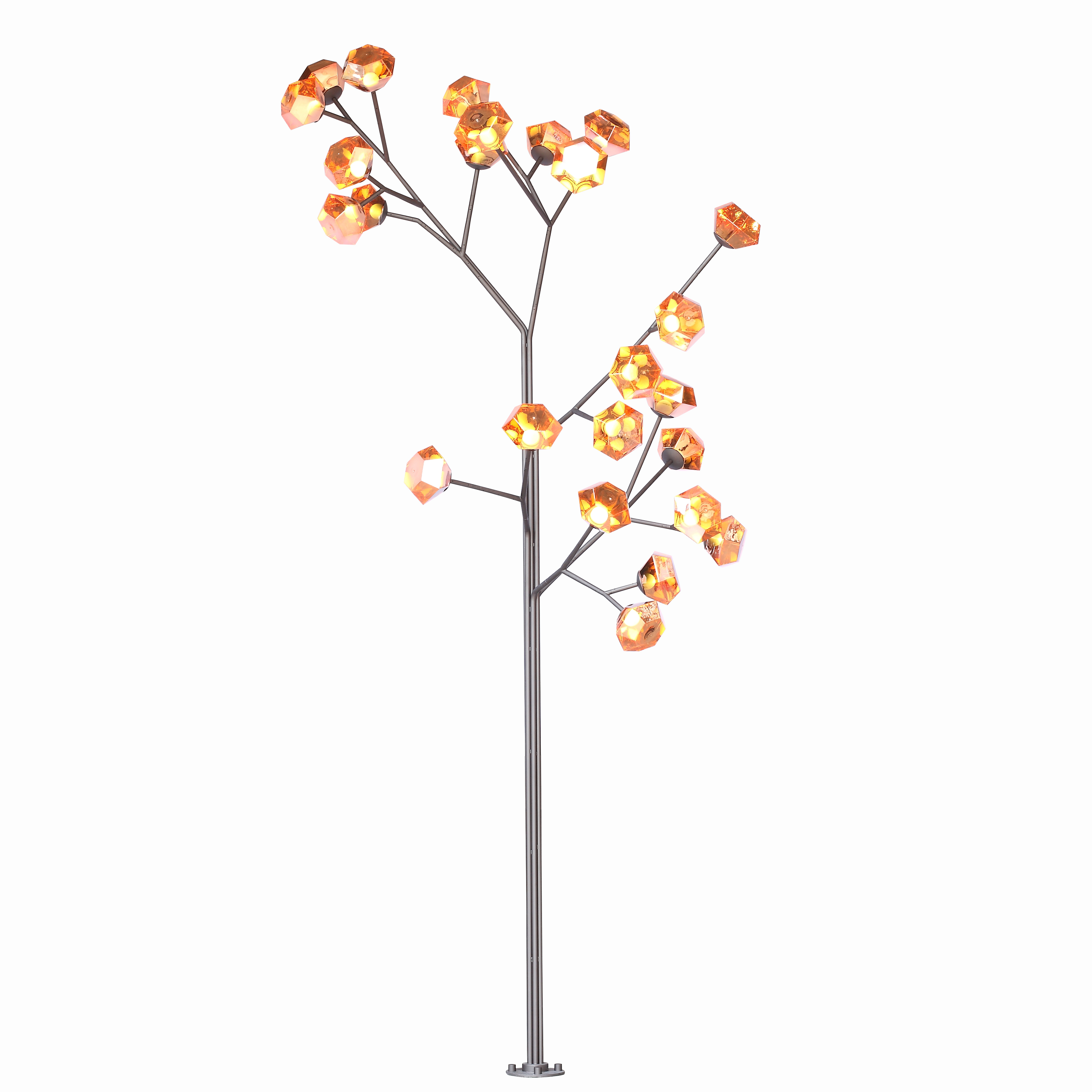 Wholesale Tree of Life Floor Lamps with Acrylic Shade