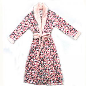 Factory Free sample Infant Raglan Onesie - Best Womens Flannel Robe Long Dressing Gown Plus Size – GUANGDA