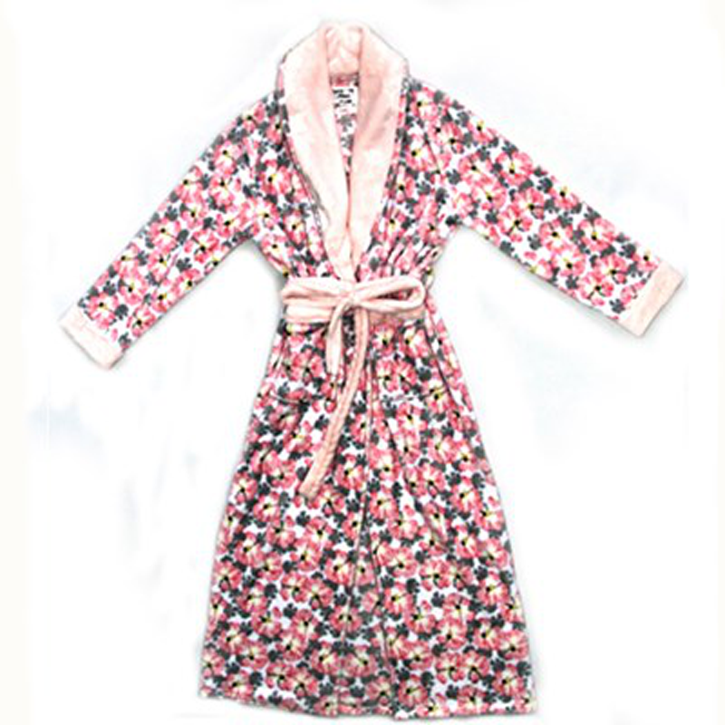 Best-Womens-Flannel-Robe-Long-Dressing-Gown-Plus-Size