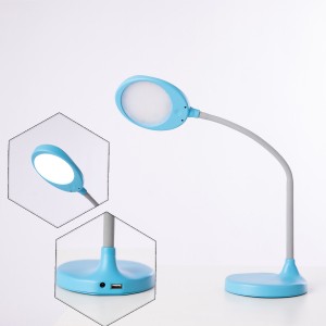 Desk Lamp with Wireless Charging & USB Port
