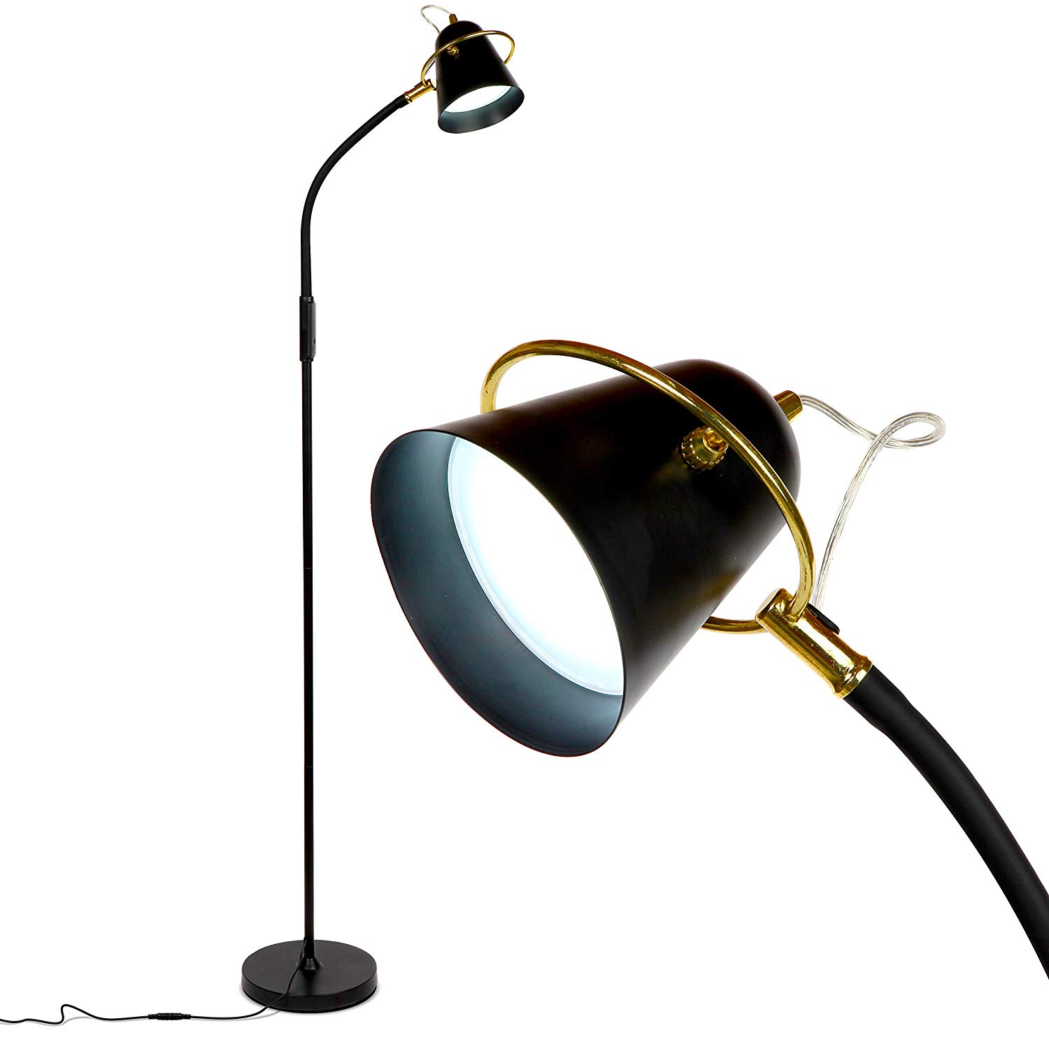 روشن-LED-Reading-Craft-Task-Floor-Lamp-4
