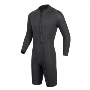 3MM Front Zipper Freediving Wet Suit Neoprene Swimming Shorts