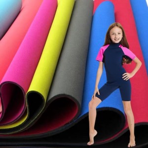 Chinese wholesale Neoprene Scuba Dress - SBR Neoprene Manufacturers Waterproof Coated 2mm 3mm 5mm Noprene Fabric For Make Bags,Clothing,Wetsuit – Yonghe