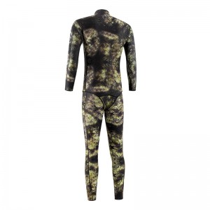 Two Piece Camo Spearfishing Wetsuit