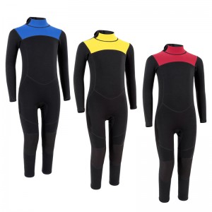 Long Sleeve Colors Surf Suit Neoprene Swimsuit Springsuit Wetsuit