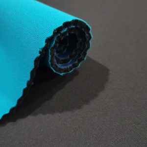 3mm 5mm 7mm blue Poly Bonded Neoprene Fabric