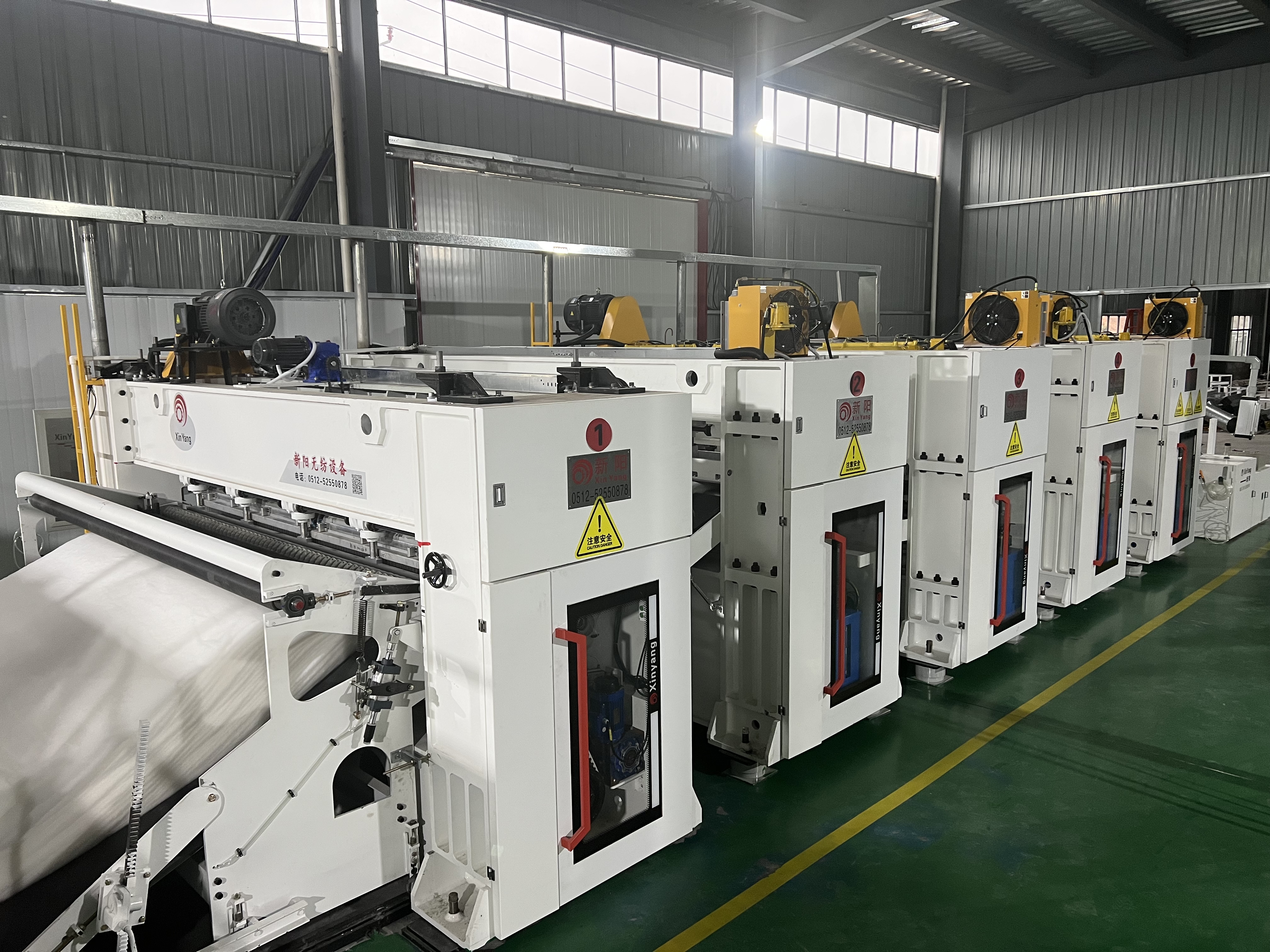 Middle Speed Pre-needle Punching Loom Nonwoven Making Machine