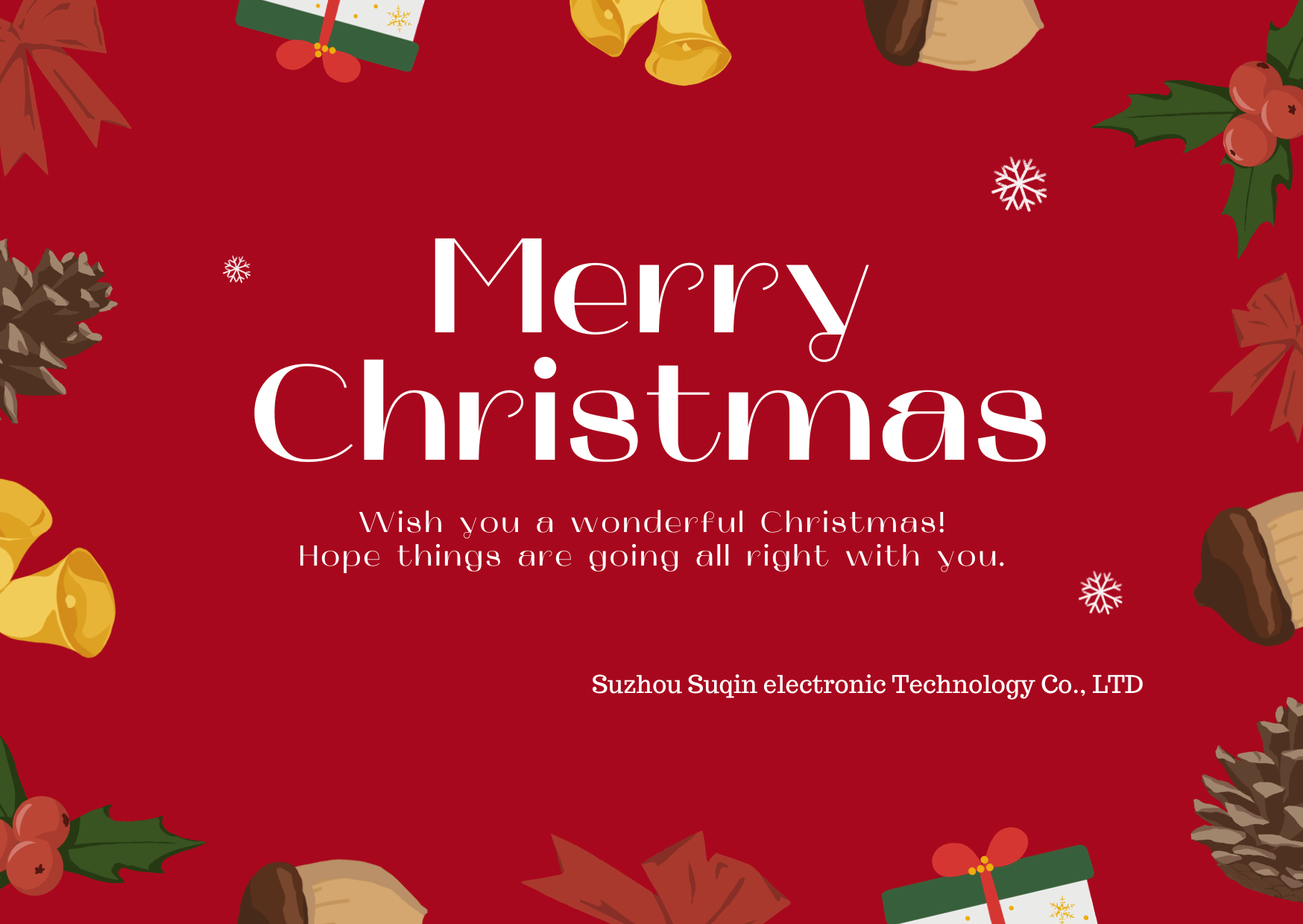 Wishing you a very Merry Christmas and a fantastic start to the new year.