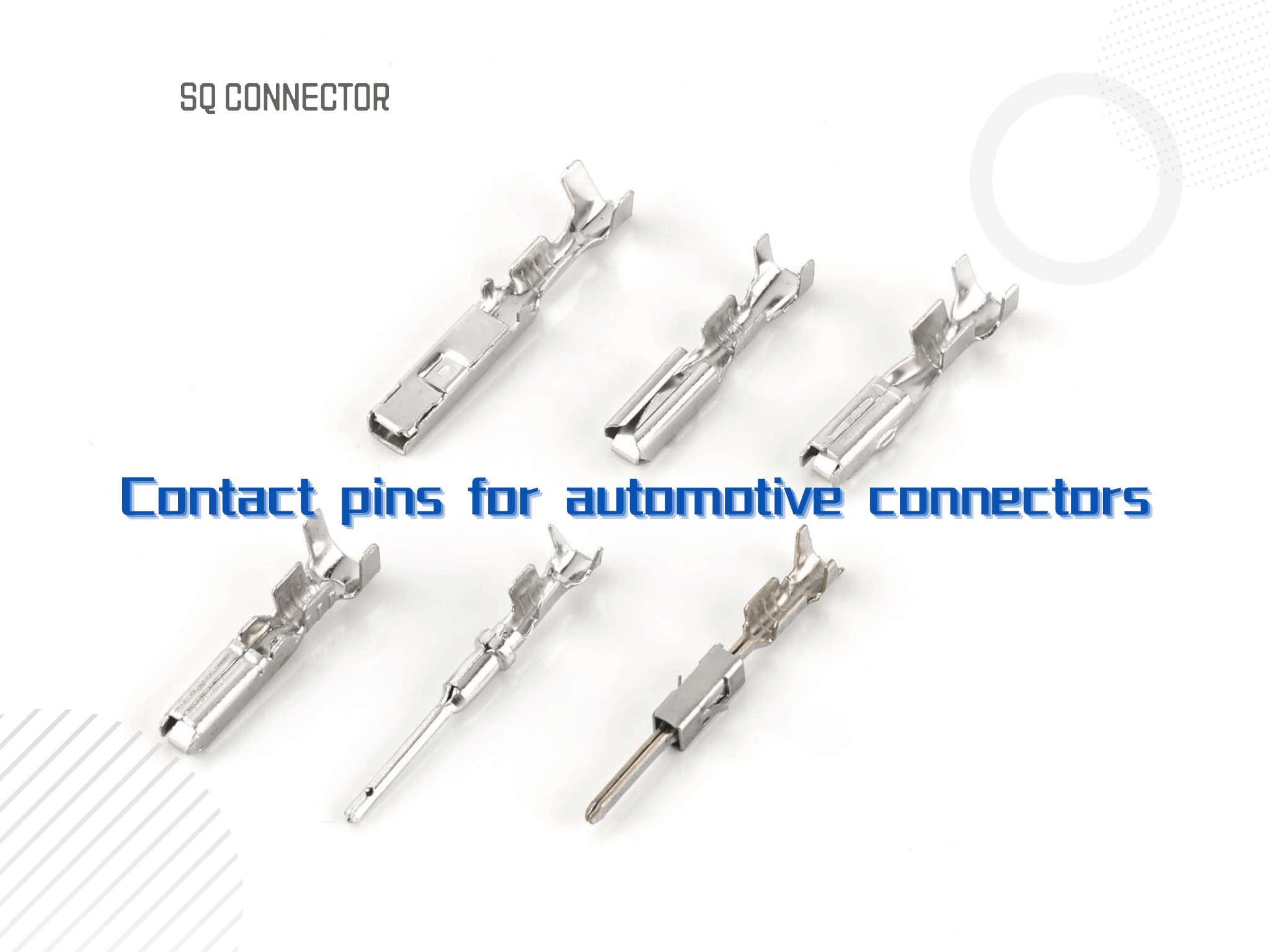 The contact pin standard | How to crimp and remove connector pins?
