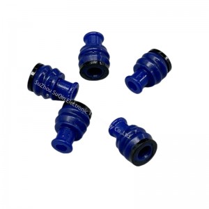KET MG680451 Темно сини жичени заптивки за жичана појас и приклучок за жица