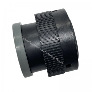Black Power Housing Deutsch HDP26-24-47PE-L017 Wire to Wire 47PIN Circular Connector Housing for Male Terminals