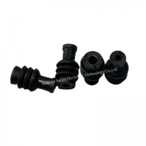 Crne silikonske automobilske brtve, jednožilni čepovi za brtvljenje šupljine 963142-1