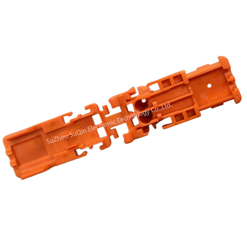 2-positions orange kontakthus tråd-till-kort-kontakter för honanslutningsmantel 1612120-3