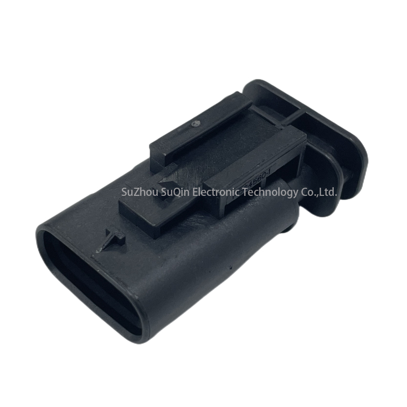 4 Pin Tyco TE Female Waterproof Cable Electrical Wire Harness Connector For Sensor Plug 1-1564559-1