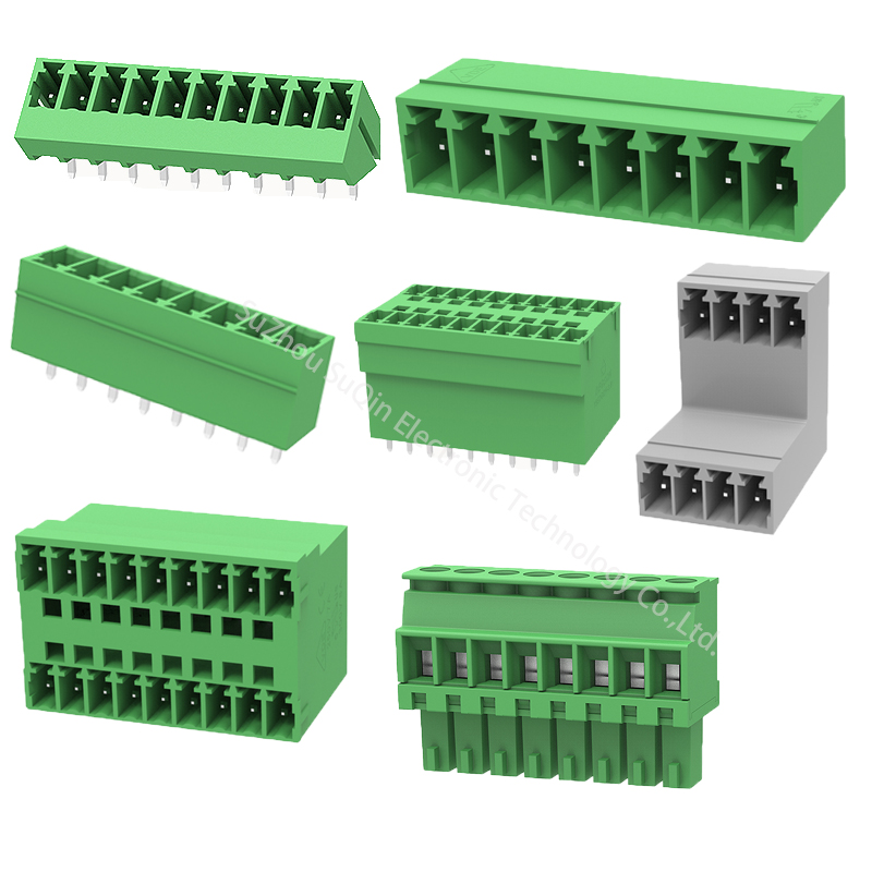 DEGSON 3.5mm PCB plug 10010000422 Compatible with multiple types of sockets 15EDGKA-3.5