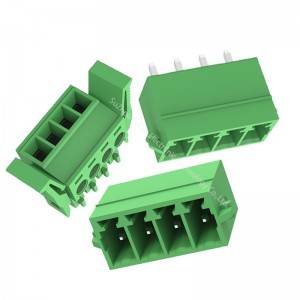 ឧបករណ៍ភ្ជាប់ស្វ័យប្រវត្តិ 15EDGKG-3.5 ពណ៌បៃតង Pluggable connector 250V 15EDGKG-3.5 Accessories harness connector socket