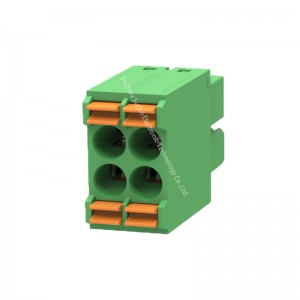 Connector impermeable de 4 pins / 6 pins / 8 pins Connector endollable de pas de 3,5 mm 15EDGKNH-3,5