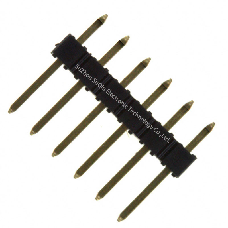 Los pines macho interconectan los encabezados de conectores rectangulares 68001-106HLF