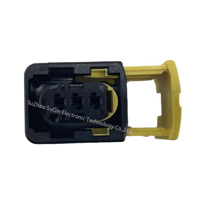 3 Pin vehivavy tantera-drano injector connector fiara elektrika fiara ECU connector 1-1418448-1