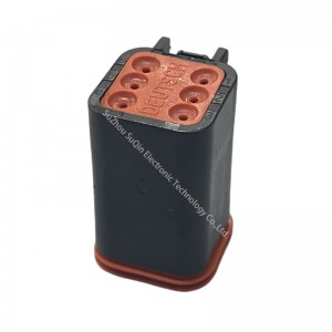 6Pin Female Electrical Wire Connector High quality Waterproof Deutsch auto connectors DT06-6S-E004