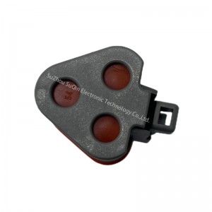 3 pin male female waterproof automotive wire harness connector DT06-3S-P006