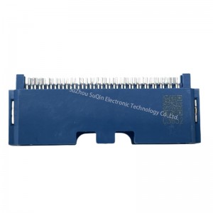 AAUS05CP5-040K02 LOTES 40-poliger Steckverbinder, 2,00 mm Rastermaß, blaues Kfz-Steckverbindergehäuse