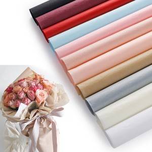 Preu de fàbrica Embalatge de paper de regal OEM imprès Paper d'embolcall de teixit de 25 g/m²-120 g/m²